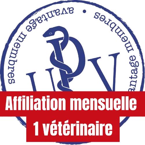 Affiliation (Abonnement mensuel) 1 vétérinaire